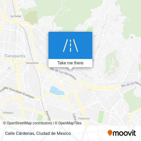 Calle Cárdenas map