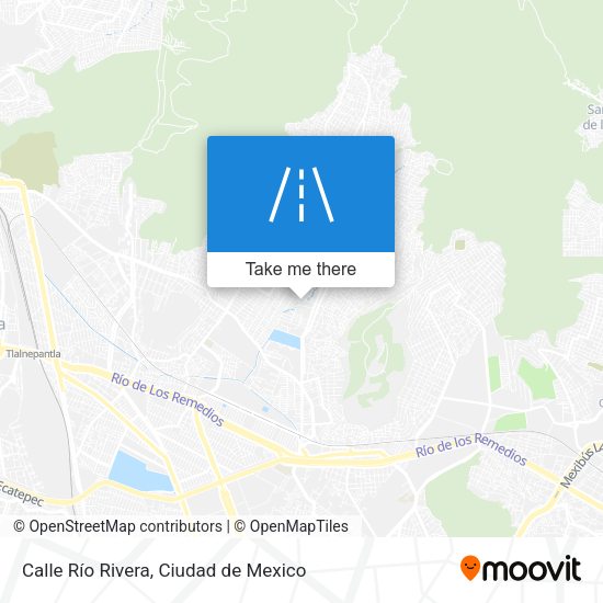 Calle Río Rivera map