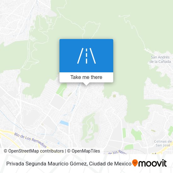 Privada Segunda Mauricio Gómez map