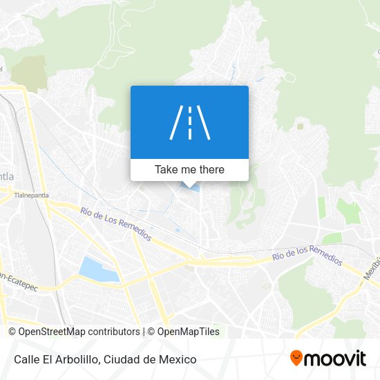 Calle El Arbolillo map