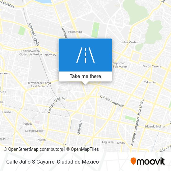 Calle Julio S Gayarre map