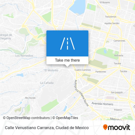 Calle Venustiano Carranza map