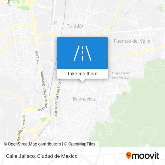 Calle Jalisco map