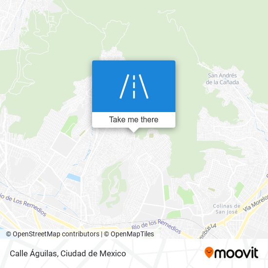 Mapa de Calle Águilas