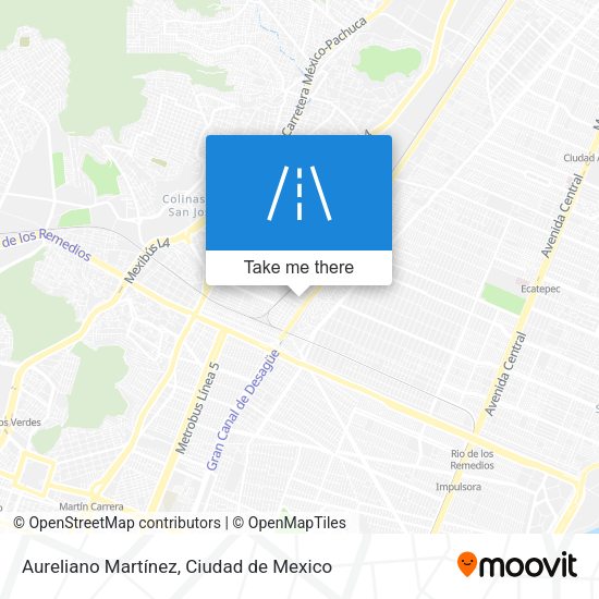 Aureliano Martínez map
