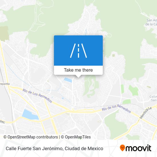 Calle Fuerte San Jerónimo map
