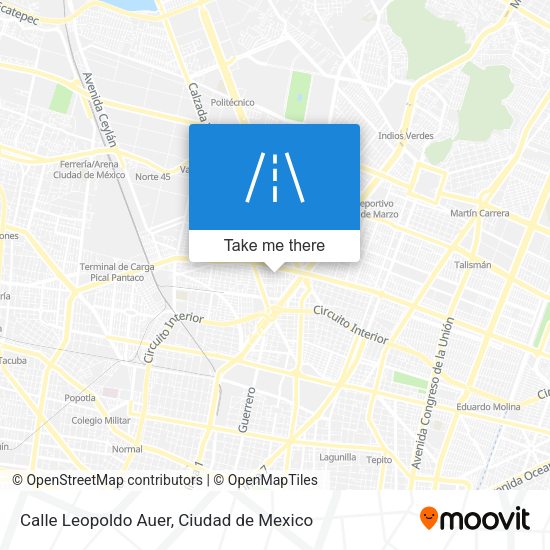 Calle Leopoldo Auer map