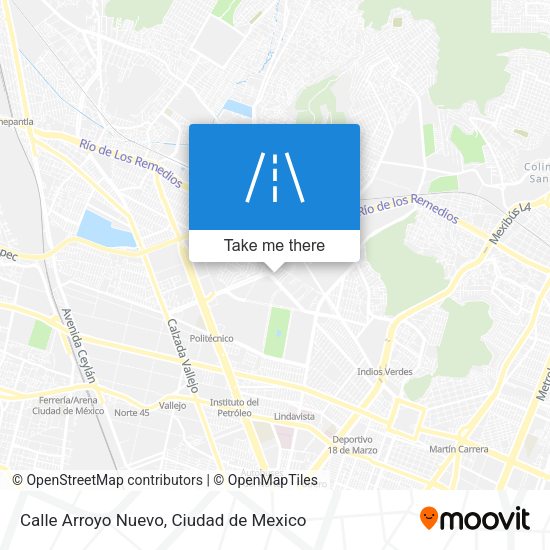 Calle Arroyo Nuevo map