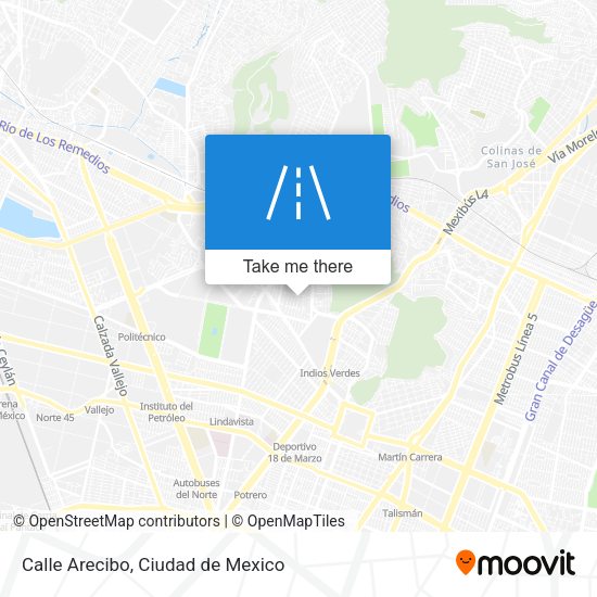 Calle Arecibo map