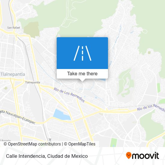 Calle Intendencia map