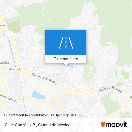 Mapa de Calle González B.
