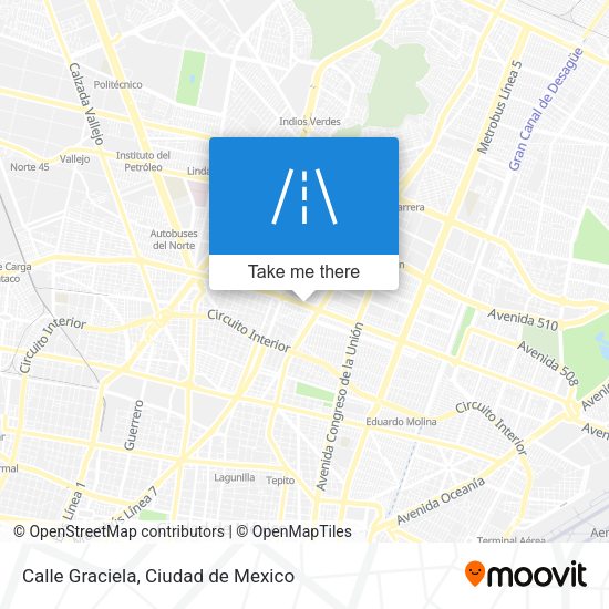 Calle Graciela map