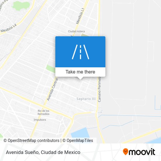 Avenida Sueño map