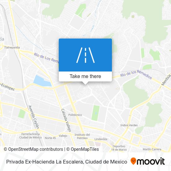 Privada Ex-Hacienda La Escalera map