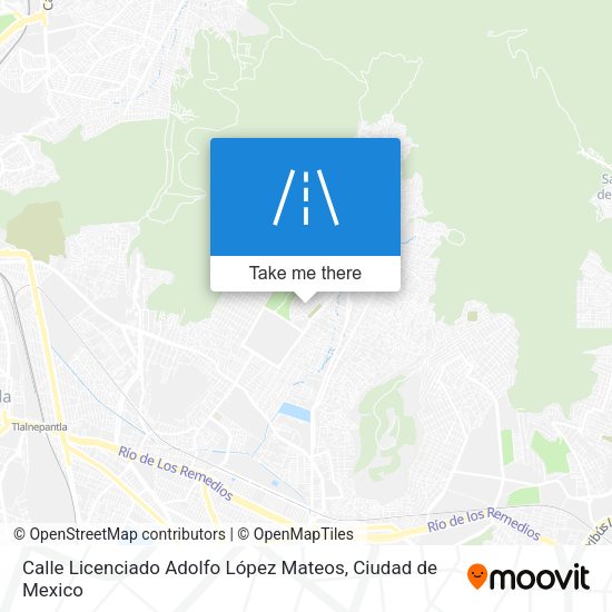 Calle Licenciado Adolfo López Mateos map