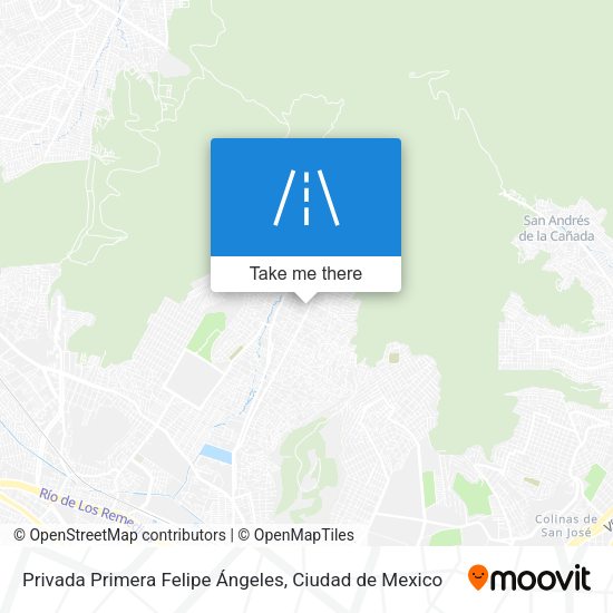 Privada Primera Felipe Ángeles map