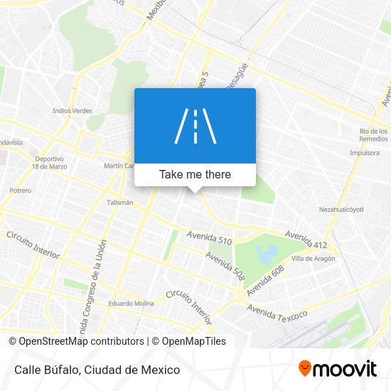 Calle Búfalo map