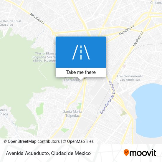 Avenida Acueducto map
