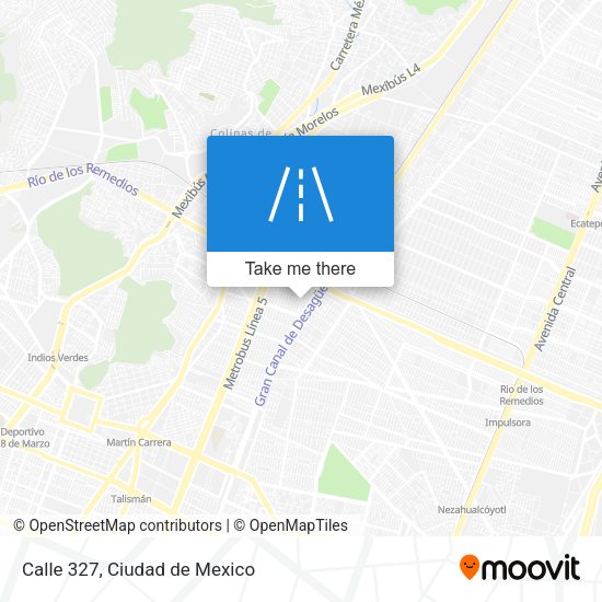 Mapa de Calle 327