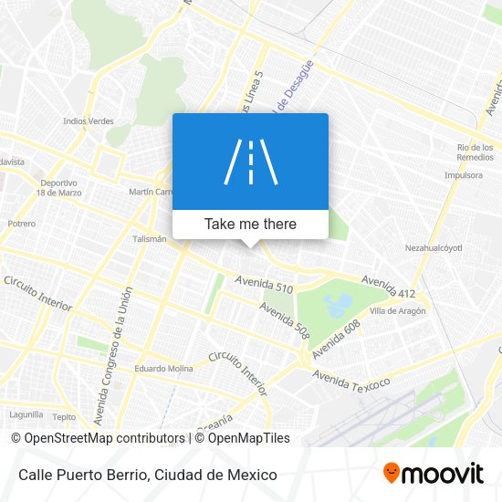 Mapa de Calle Puerto Berrio