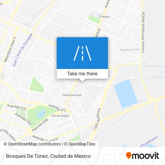 Mapa de Bosques De Túnez