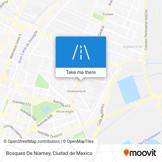 Bosques De Niamey map