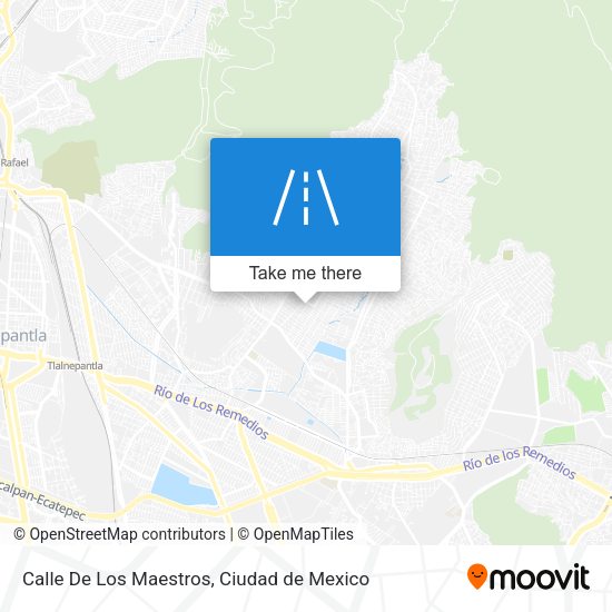 Calle De Los Maestros map