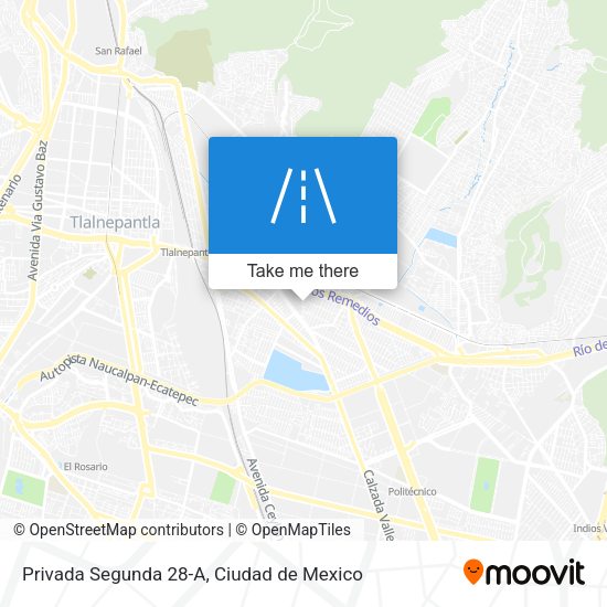 Privada Segunda 28-A map