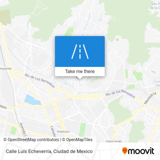 Calle Luis Echeverría map