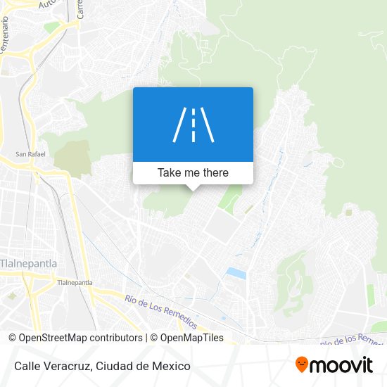 Calle Veracruz map