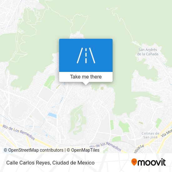 Calle Carlos Reyes map