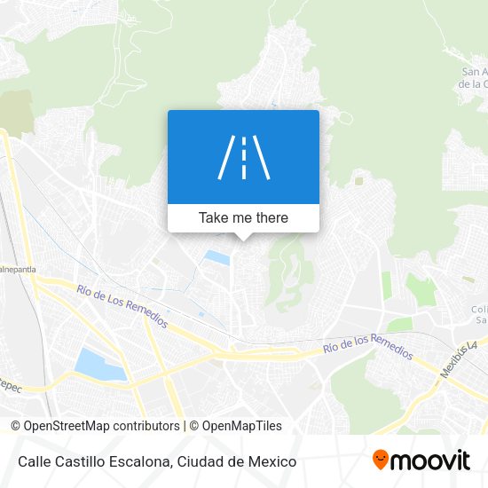 Calle Castillo Escalona map