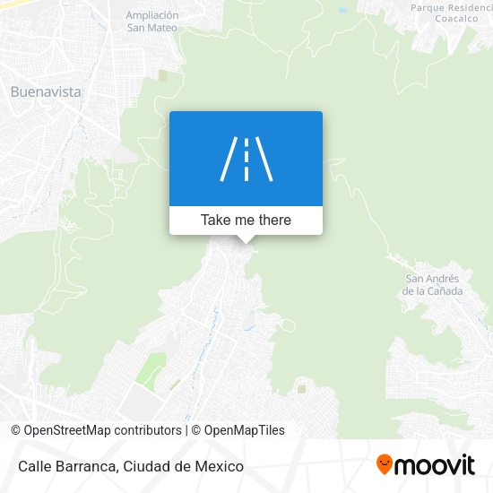 Calle Barranca map