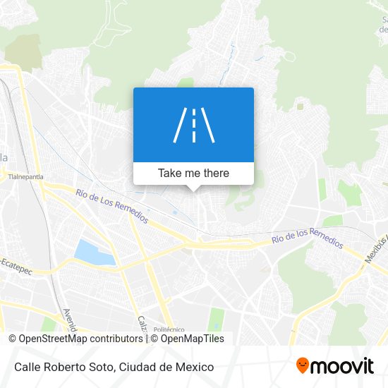 Calle Roberto Soto map