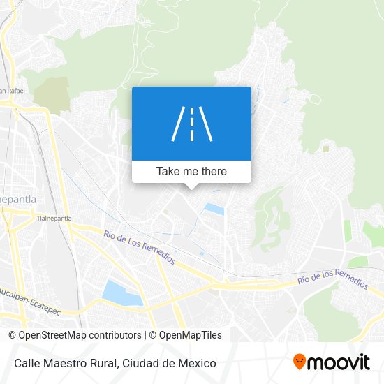 Calle Maestro Rural map