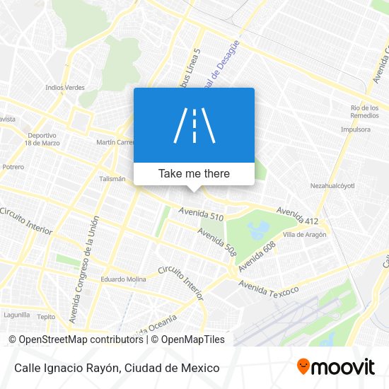 Calle Ignacio Rayón map
