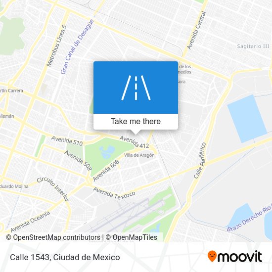 Mapa de Calle 1543