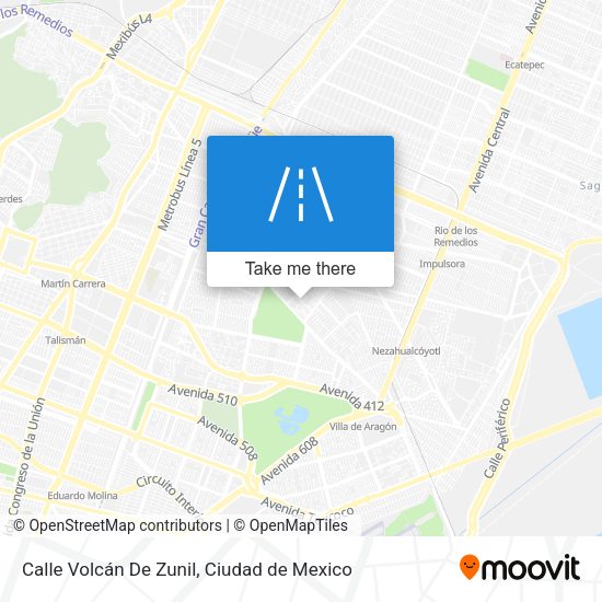 Calle Volcán De Zunil map