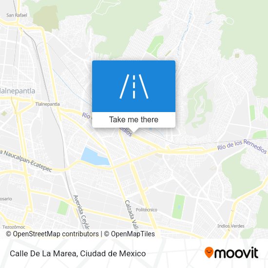 Calle De La Marea map