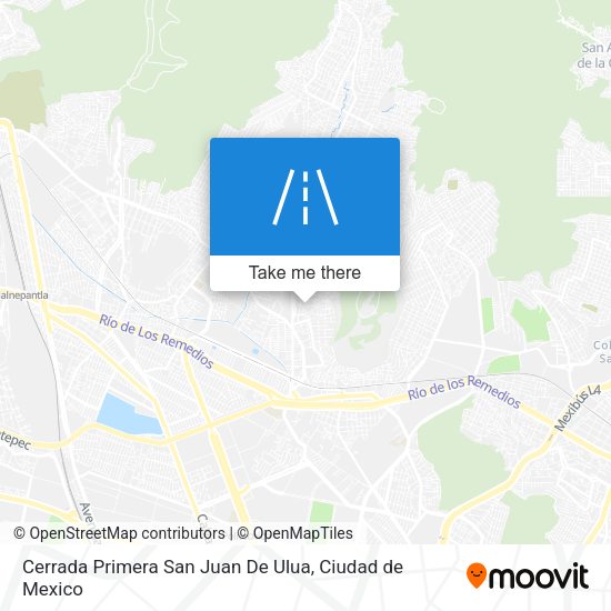 Cerrada Primera San Juan De Ulua map