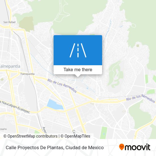 Calle Proyectos De Plantas map