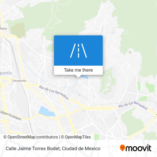 Calle Jaime Torres Bodet map