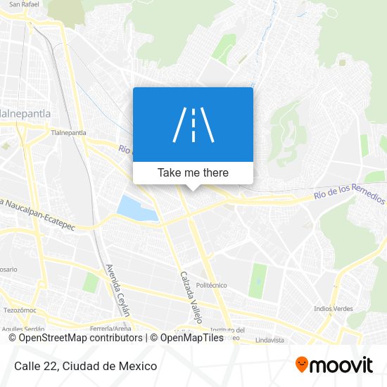 Mapa de Calle 22