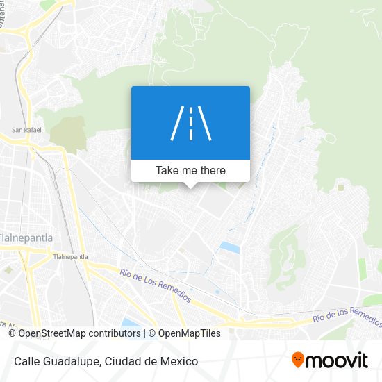 Mapa de Calle Guadalupe