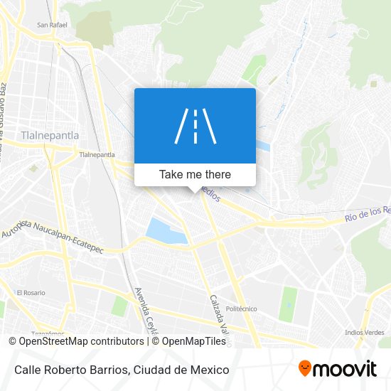 Calle Roberto Barrios map