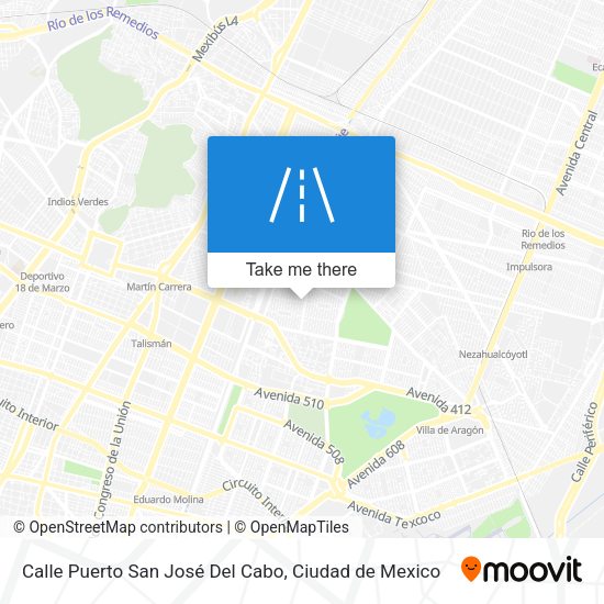 Calle Puerto San José Del Cabo map