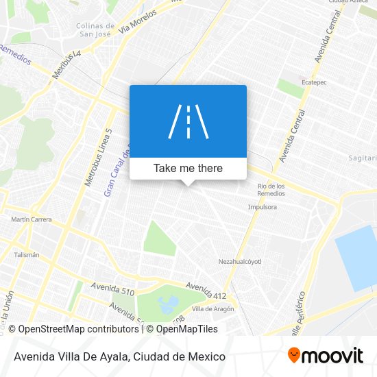 Avenida Villa De Ayala map