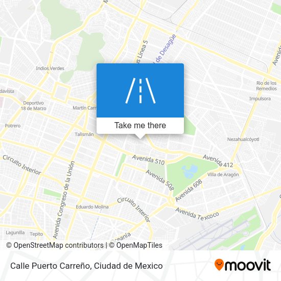 Calle Puerto Carreño map