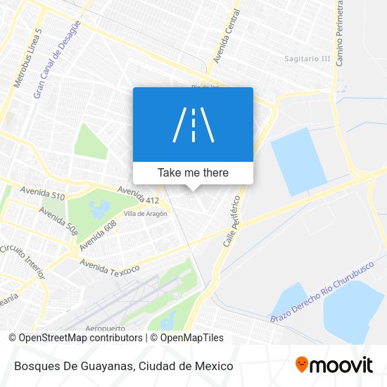 Bosques De Guayanas map