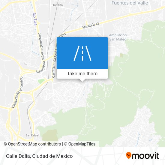 Mapa de Calle Dalia